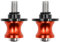 Hsthe Sea 2er-Pack Universal M10 Schwingenständer, Bobbins Spool Racing Adapter Schwingenschutz Reparaturständer, Motorradständer für Duke 125 200 250 390 690 790 890