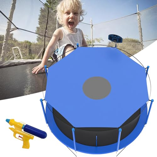 Trampolin-Schattenabdeckung, 2.4m,3 m,3.6m,4.3m,4.9m, Trampolin Abdeckung,Trampolin Sonnenschutz, Anti-UV-Trampolin-Sonnenschutz, Zubehör für Outdoor-Hinterhof,Spielp (3M)