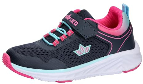 Lico Unisex Kinder Marin Vs Sneaker, Marine Pink Türkis, 34 EU