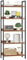 APPOLYN Bücherregal Mit 5 Ebenen, Heimbüro, Bücherregal, Aufbewahrungs-Organizer, Industrielles Design, Für Schlafzimmer, Wohnzimmer Und Heimbüro, 60 x 30 x 153.5cm, Vintagebraun