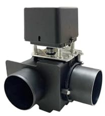 Gewerbliche Waschmaschinen-Ablaufpumpe, 3 Zoll, 90-Grad-Ablaufventil Mit Nicht Überlaufender Dichtung, MDB-O-3RA, For IPSO 209/00399/00 F8546601, Waschmaschinenzubehör(Normal open 220V SC)