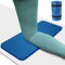 Yoga-Knieschoner, 20 mm dick, Yogamatte mit Tragegurt, Matten für schmerzfreie Gelenke, Knie, Ellbogen, Workout-Matten für Zuhause, Fitnessstudio, Yoga, Pilates, Planken, Bauchroller, Blau