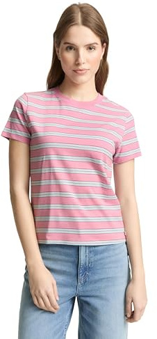 TOM TAILOR Denim Damen T-Shirt mit Print
