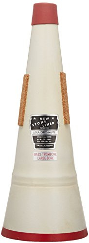Humes & Berg Mutes New Stone Lined Straight 198 Bass Trombone large