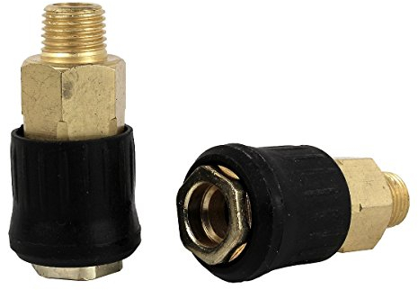 POWERPLUS POWAIR0254 - Set 2 conectores universales hembra 1/4 r.macho