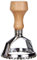 KitchenCraft World of Flavours Ravioli Cutter, Round, 6.5 x 6.5 x 10 cm,Silver/Beige