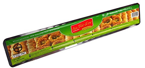 2 x 470g Baklava Yufkasi - Hauchdünner Filoteig für Baklava - Baklawateig