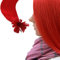16 18 20 22 Pre Bonded Remy Human Hair Extensions-Nail Tip- 0.6g x 25strands-Grade AAA-Multi Colours (18, Red)
