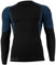 STARK SOUL Herren Ski Funktionswäsche, Outdoor Unterwäsche (S/M Hemd blau/schwarz)