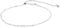 Sea of Ice Sterling Silver 1mm Twisted Curb Singapore Rope Chain Adjustable Bracelet for Women, Size 10 Italy, 25.40 cm, Metal,