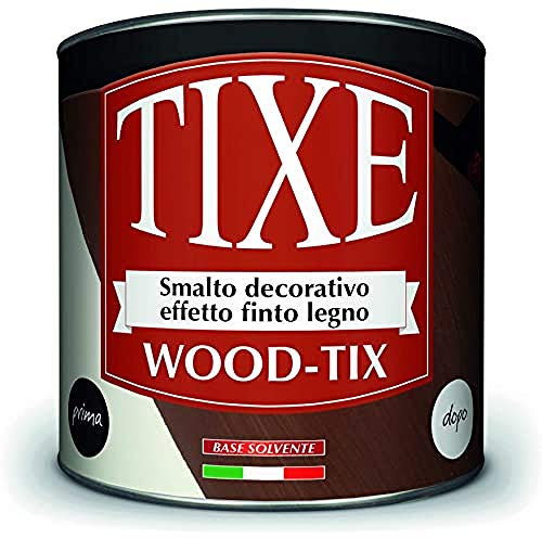 TIXE WOOD-TIX – Finitura Protettiva per Legno, NOCE CHIARO 500 ML