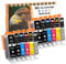 D&C 12x Druckerpatronen Kompatibel für Canon PGI-525 CLI-526 für Canon Pixma MG5250 MG5300 MG5340 MG5350 MG6250 MG8150 MG8250 MX885 MX895 IP4840 IP4850 IP4900 MG5140 MG5150 MG5240 MX710 MX715 MG6100