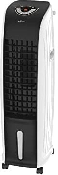 PUR LINE | Climatizador Evaporativo Bajo Consumo Panel Digital, Temporizador 24h, Mando a Distancia y Depósito 8L – Ideal Estancias Hasta 18m² Enfriamiento Natural y Silencioso