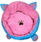 Pettimania Katzenbett mit Ohren rosa/blau