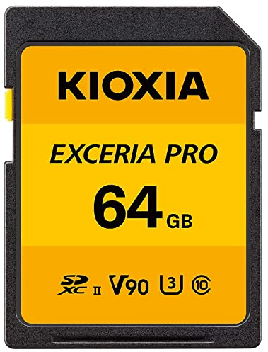 Kioxia EXCERIA PRO SD Card 64GB UHS-II V90
