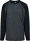 Urban Classics Herren Raglan Contrast Ls T Shirt, Charcoal/Black, 3XL Gro e Gr en EU