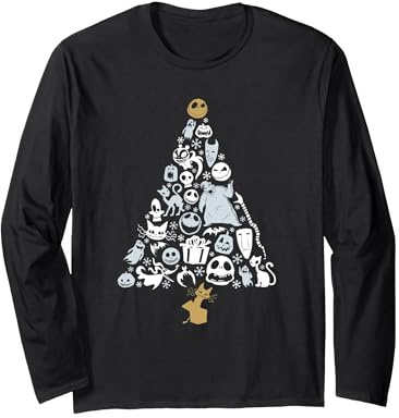 Disney L'Étrange Noël de monsieur Jack Tree Manche Longue