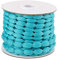 Ideen mit Herz Pompon-Band auf Rolle | Ø 1 cm | 10 m lang | Bommelborte, Pom-Pom-Band | Ideal zum Basteln und Nähen (türkis)