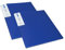 Rapesco 1675 Protège-Document avec Protection Antibactérienne, 40 Pochettes, A4, Bleu, Lot de 2