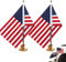 Anley USA-Autoflagge und Fahnenmast mit Luftsaughalterung – Outdoor-Flaggenmast im Saugnapf-Stil für Auto, LKW, Boot und Fahrzeug mit amerikanischer Flagge (1er-Set)