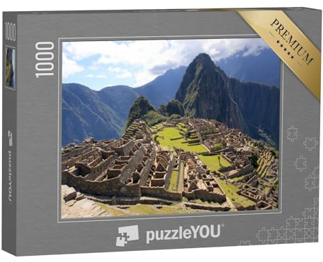 puzzleYOU: Puzzle 1000 Teile „Geheimnisvolles Machu Picchu, Peru“ – aus der Puzzle-Kollektion Südamerika