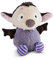 NICI Kuscheltier Fledermaus Drallula 30 cm I Plüschtier für Mädchen & Jungen I Süßes Stofftier aus superweichem & waschbarem Plüsch – 48209