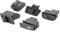 Akozon Kit Pulsante Interruttore Moto, 5 Pezzi Kit Pulsante Pulsante Indicatori di Direzione Corno Faro Abbagliante Avviamento Moto Adatto per GY6