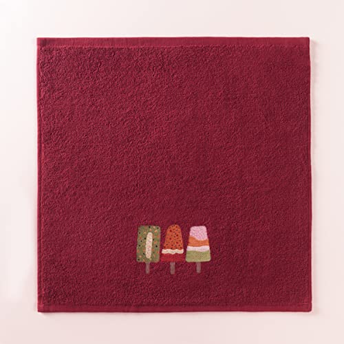 Top Towel - Pack de 3 paños de Cocina - Trapos de Cocina de Rizo 100% Algodón - Juego de paños Bordados Bahama