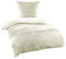 BaSaTex Winter Plüsch Bettwäsche Set Nicky-Teddy Cashmere-Touch Coral Fleece | 135x200 155x220 200x200 200x220 + 80x80 Kissenbezug | Größe: 135x200 | Farbe: Wollweiss Natur