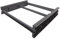 NINKA 5284.52 90680 Hängerahmen eins2fünf KB 600mm, für Abfallbehälter zum Einhängen, Kunststoff dunkelgrau, Silber