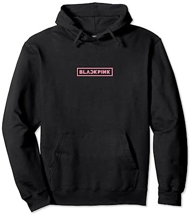 Offizielle BLACKPINK The Album Trackliste Schwarz Pullover Hoodie