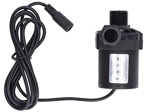 Bomba Sumergible Pequeña, Mini Bomba de Fuente de Ahorro de Energía DC12V para Circulación de Sistema de Refrigeración para Pecera