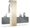 Vladon Garderobe Carlton Set 1, Made in Germany, Flur-Garderobe aus Deko-paneel, Schubladen-Kommode & Schuhschrank, Anthrazit matt/Eiche sägerau (209 x 193 x 35 cm)