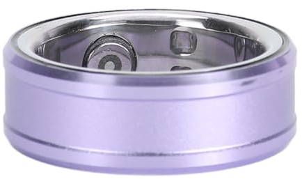 Smart Ring Tracker, BT Fitness Tracker Ringe mit Integriertem NFC für Android 6.0 und für 11.0, Smartphone-Kamera-Fernbedienung, Umfassende Schlafanalyse (Purple)
