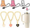 Silicone Straw Cover for Stanley 30&40oz 3PCS Handle Personalized Letter Charms with 3PCS 10mm Straw Cover Cap Orange Tips Lids for Cup Accessories (Letter A)
