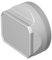 YC ONION Paraluce per Fujifilm X100V X100VI con anello adattatore da 23 mm, Argento, lega di alluminio