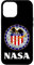 Hülle für iPhone 15 Pro Max NASA Apollo 16 Mission Patch Worm Logo
