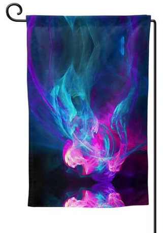 Bandiera blu e rossa del fuoco 32,5 x 45,7 cm bandiere da giardino perfette per decorazioni da cortile e balconi