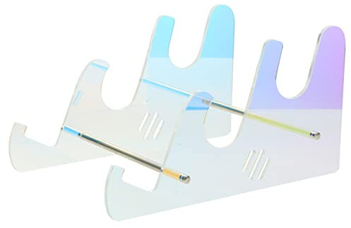 SEWACC Keyboard Display Stand Acrylic Keyboard Holder for Gaming Mechanical Stand Strong Structure