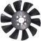 Baoblaze 7074968 Ventilateur de Tondeuse à Gazon En Nylon de Qualité Supérieure, Facile à Installer
