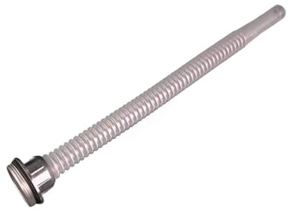 EHYSYN Jerrican Essence Fûts d'huile pour Voitures et Motos Fûts d'essence Portables 5L10L Fûts d'huile avec Couvercle en Fer épaissi Bidon de Carburant(Oil Pipe)