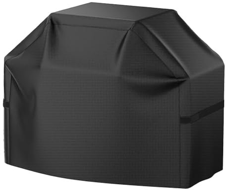 ARVALOLET Grill Cover Barbecue Grill Deckung Hochleistungsschild Deckungsabdeckung Haken und Schleife Gurte Grillschutz Abdeckungsabdeckung for Outdoor Camping im Freien