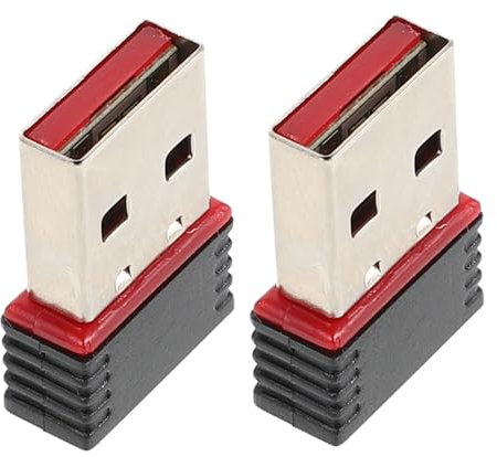 LALAFINA 2piezas Adaptador WiFi USB Inalámbrico para Pc Compatible Escritorios y Laptops Instalación