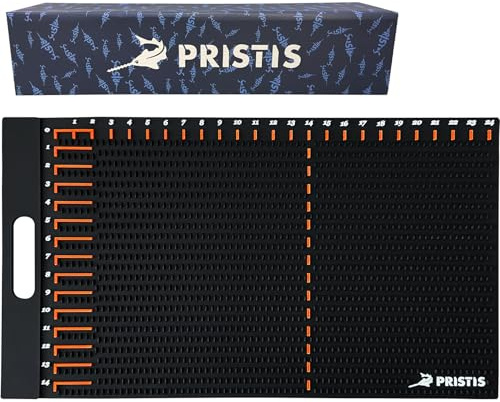 Pristis Anti-slip Fish Fillet Mat with Measuring Scale, Large Rollable Cleaning Board with Texture & Ruler for Filleting Scaling, 28'' x 16'' Nonslip Heavy Duty Cutting Mat Tool Kit for Boat