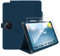 zZjoOoj Funda para TCL Tab 11 Gen 2/ Tab 11 FE 11 Pulgadas,Azul Oscuro PU Cuero Flip Protectora Carcasa con 1 Piezas Cristal Templado Protector de Pantalla,Antiarañazos,Sin Burbujas,HD