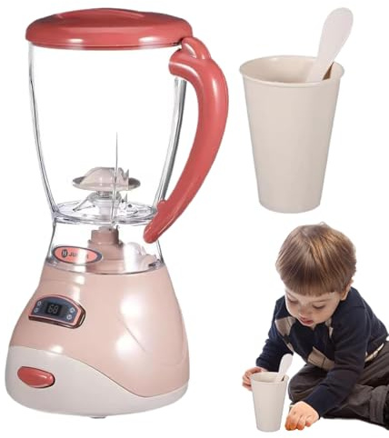 Spielzeug Mixer - Kinder Mixer Zum Vorgeben Küchen Haushaltsgerät - Mit Sound für Kinder Vorschule Kindergarten Zuhause Garten