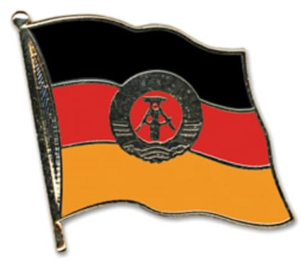 Pin Anstecker Flagge Fahne DDR Nationalflagge Flaggenpin Badge Button Flaggen Clip Anstecknadel