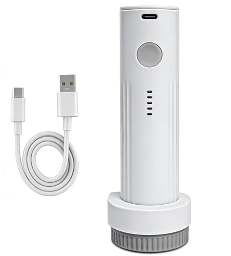 BTBEMO Cordless Electric Vacuum Pump for Storage Bags, 1500mAh Large Capacity with Pump for Clothing, Travel Vacuum Bags (Wireless Vacuum Pump)