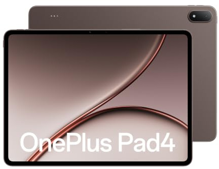 OnePlus Pad 4 Tablette 13,2 Pouces Design Ultra-Fin, 12 Go RAM 512 Go Stockage, Batterie 13380 mAh, écran 3,4K 144 Hz, Snapdragon 8 Elite Gen 5, fonctionnalités IA pour Le Travail, Dune Glow