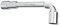Karx 07034 Clé à pipe débouchée en Chrome Vanadium 21 mm